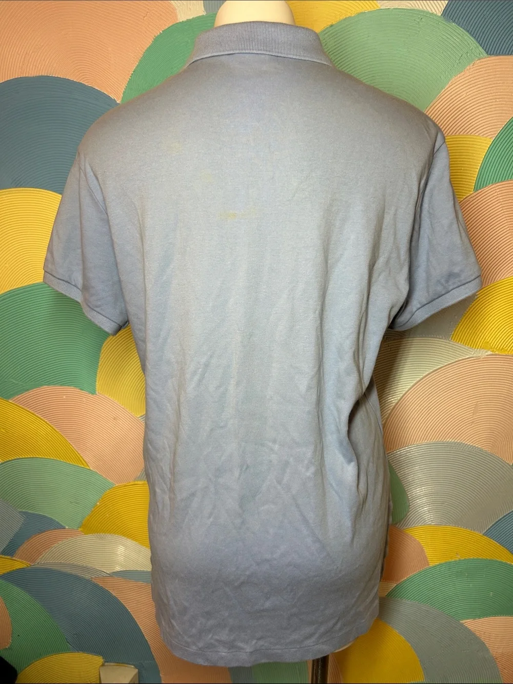 Ralph Lauren Men’s Sky Blue Polo with Yellow Pony sz M